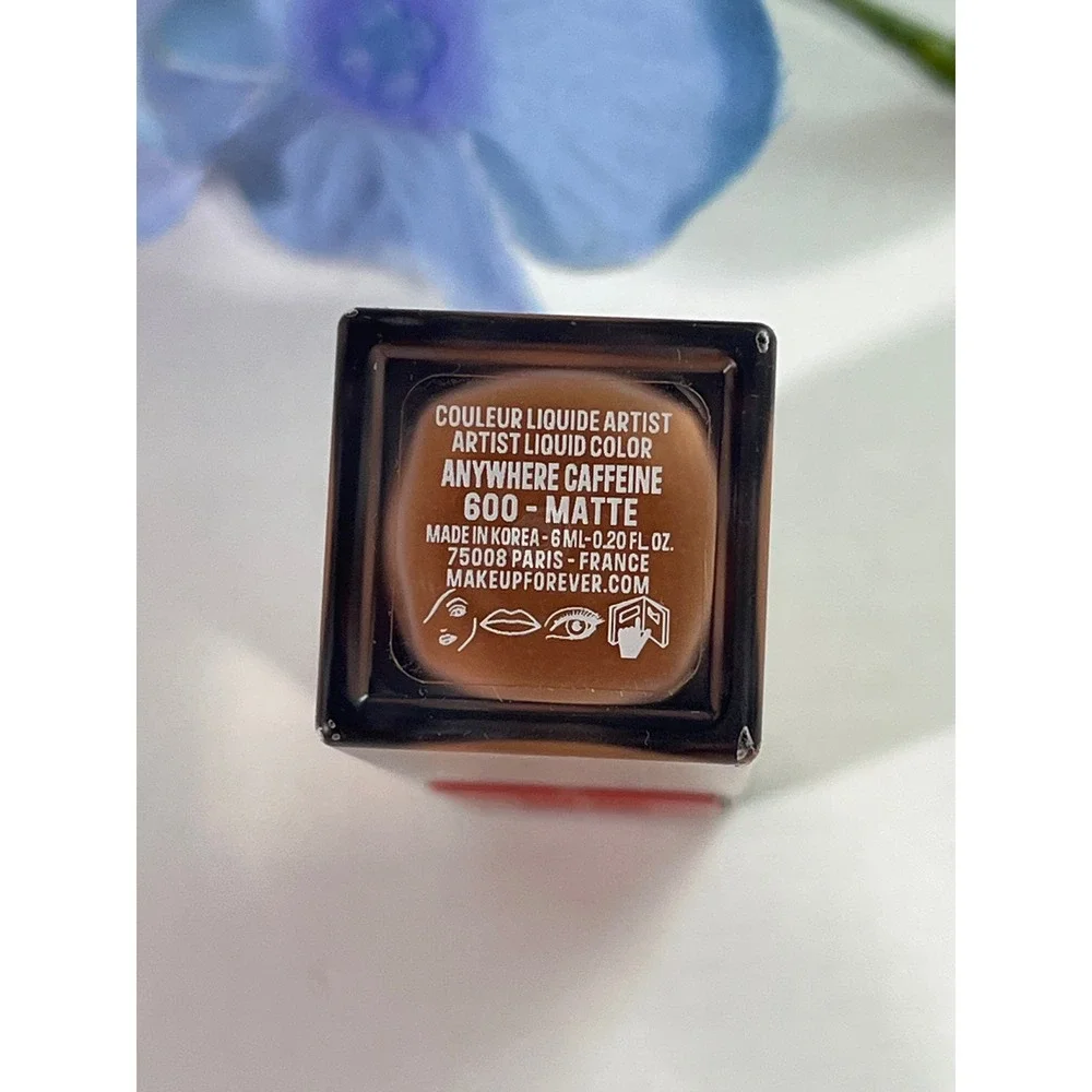 Makeup Forever Artist Liquid Color 600 Anywhere Caffeine‎ Matte Nude Brown 6ml
